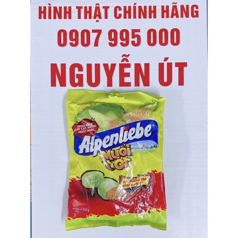 Kẹo alpenliebe xoài muối ớt gói lớn 223g