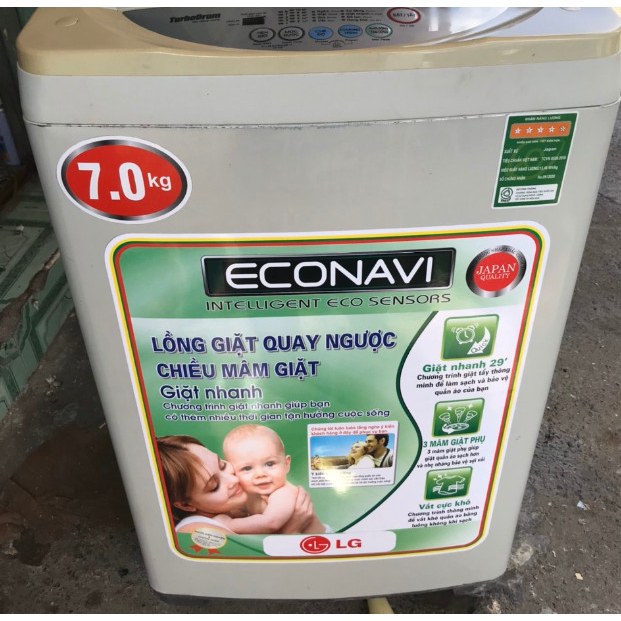 Tem máy giặt LG