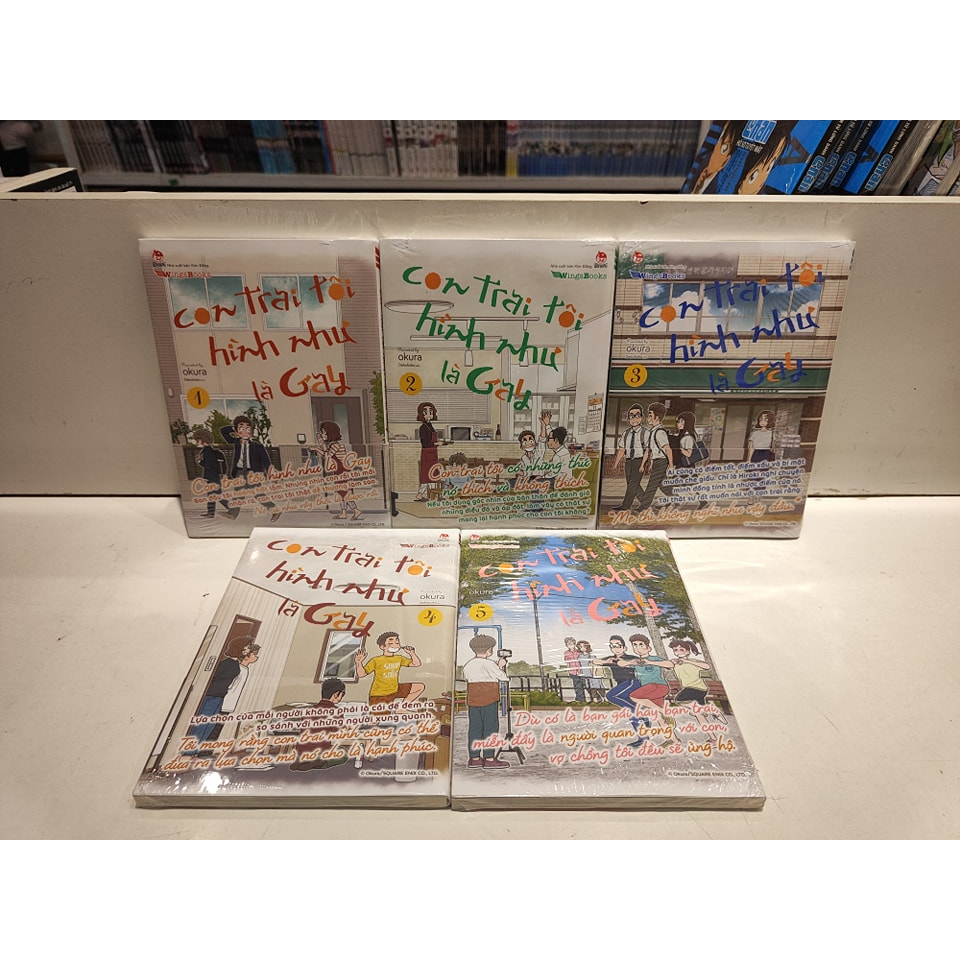 Truyện tranh: Con trai tôi hình như là gay  - NXB Kim Đồng