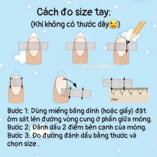 Nailbox - móng giả móng úp ngắn bling