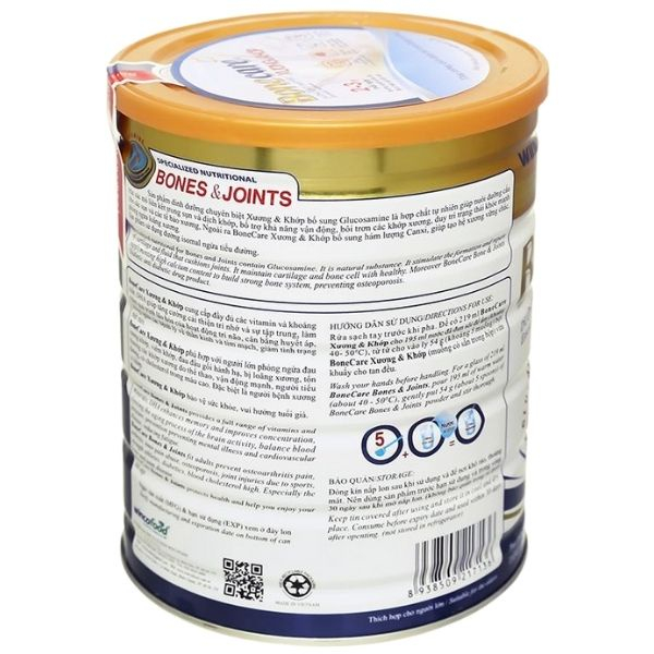 Combo 2 Lon Sữa Boncare Xương Khớp 850g