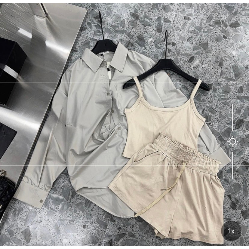 Set Áo Phông Áo Thun Nữ 2 Món Dài Tay Dáng Ôm Có Thể Tách Rời Thấm Hút Mồ Hôi 40-70KG mẫu AO2DAYKHOACBOCHUN.PT263