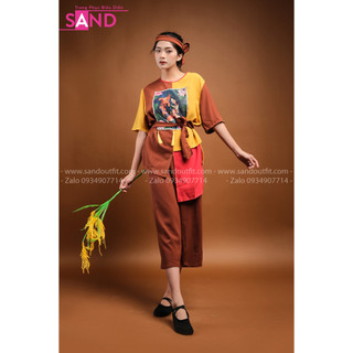 Trang Phục Bà Ba Đồng Dao Nữ