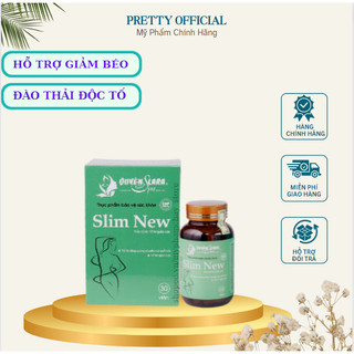 Viên uống giảm cân slim new quyên lara, hộp 30 viên, giúp giảm cân hiệu quả