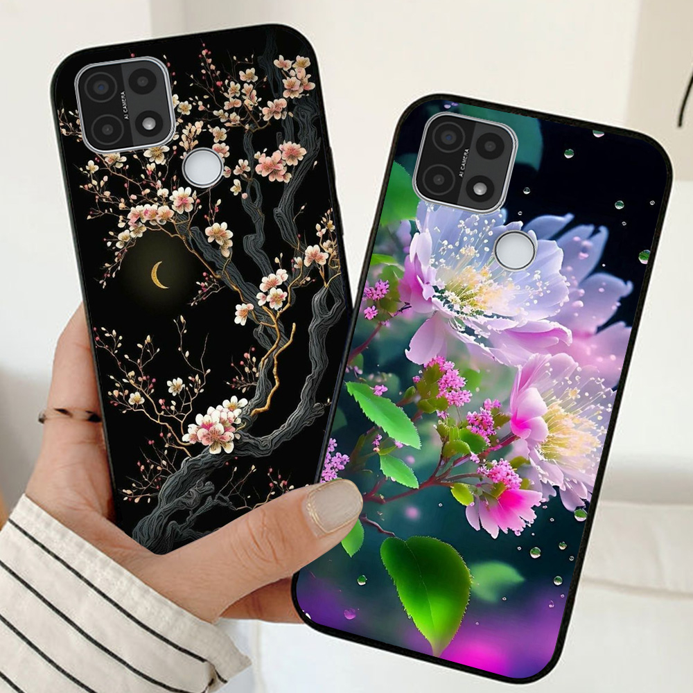 Ốp lưng oppo a15 / oppo a15s in hình hoa phong cách nhẹ nhàng