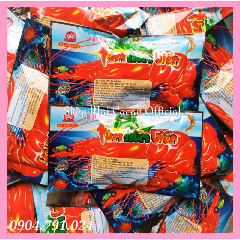 Gói snack tôm hùm biển