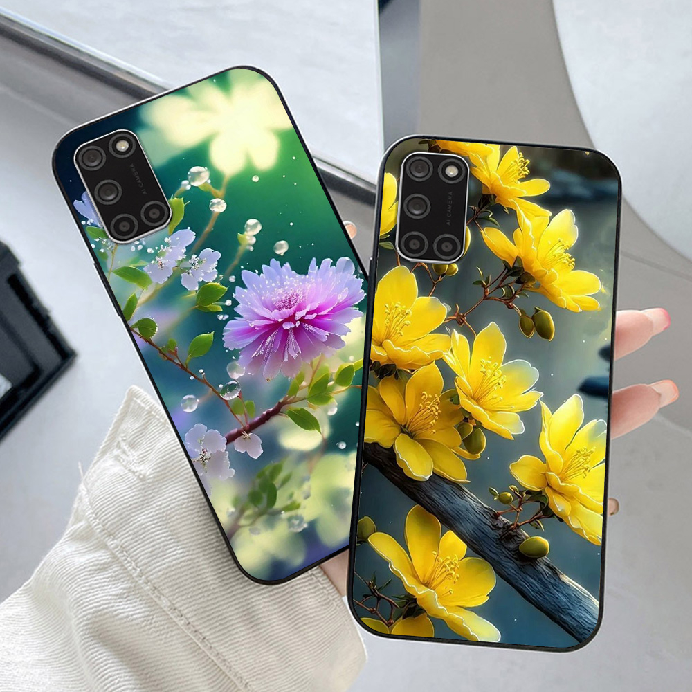 Ốp lưng oppo a52 / oppo a92 / k9 in hình hoa phong cách nhẹ nhàng