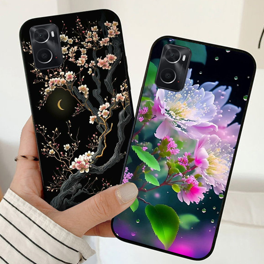 Ốp lưng oppo a76 / oppo a36 in hình hoa phong cách nhẹ nhàng