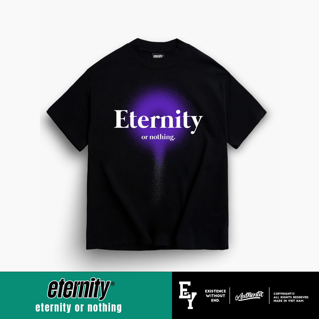 Áo Thun Form Rộng Nam Nữ Chính Hãng ETERNITY | MYTIC LOGO | NEW IN