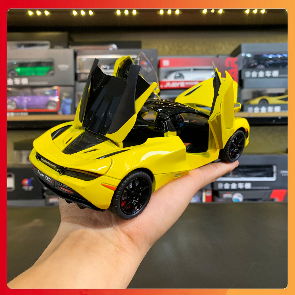 Mô hình xe Mclaren 720s Spider tỉ lệ 1:24 CHEZHI