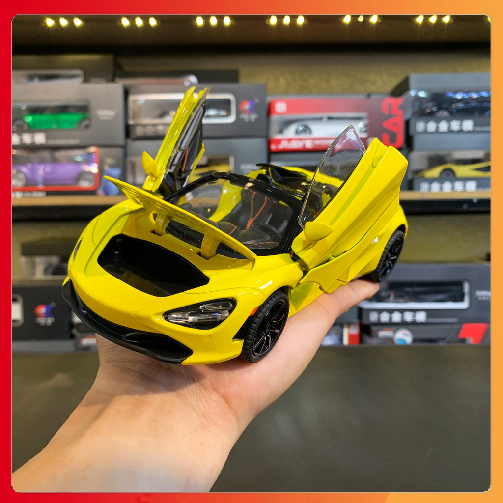 Mô hình xe Mclaren 720s Spider tỉ lệ 1:24 CHEZHI