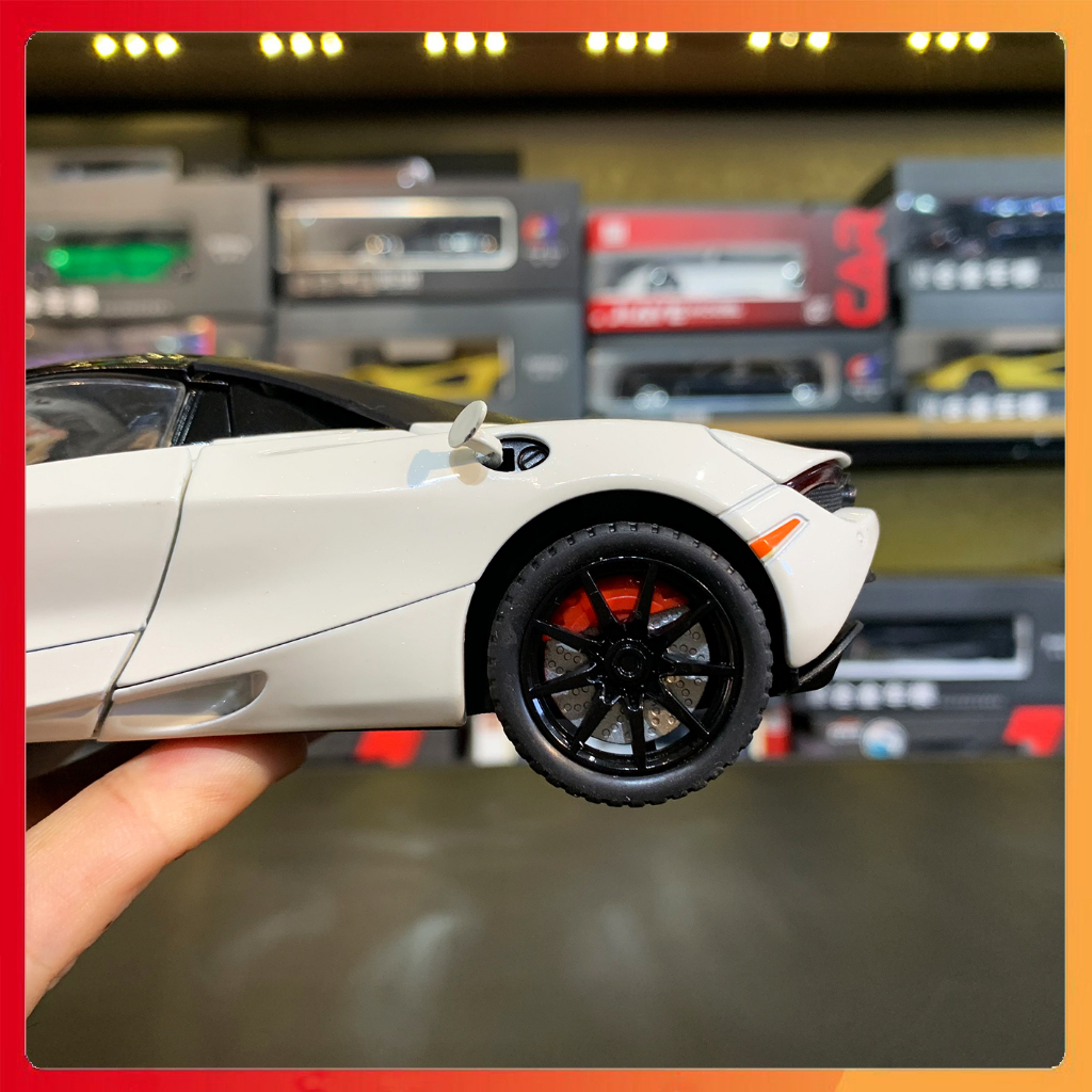 Mô hình xe Mclaren 720s Spider tỉ lệ 1:24 CHEZHI