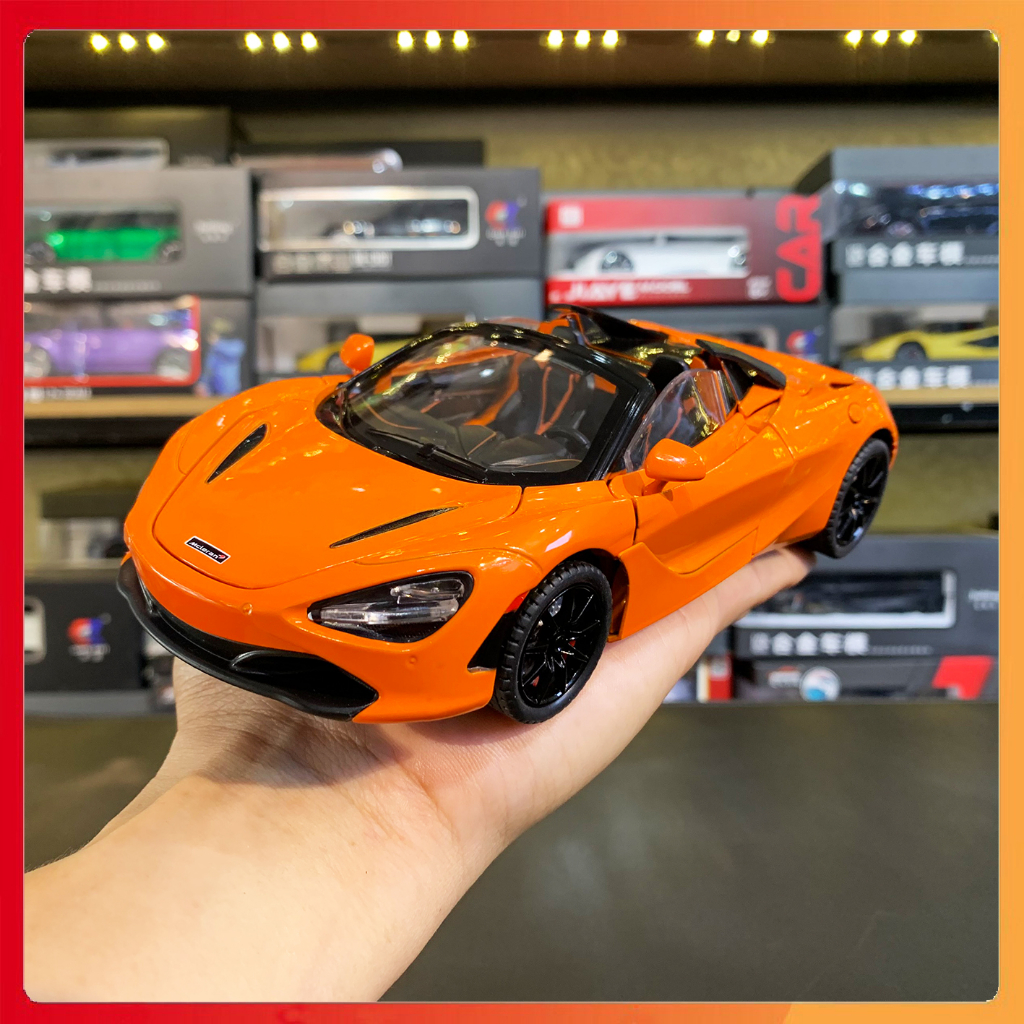 Mô hình xe Mclaren 720s Spider tỉ lệ 1:24 CHEZHI