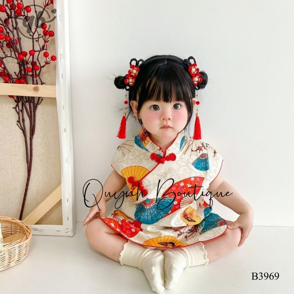 Váy Đầm Bé Gái Váy Trung Hoa Quỳnh Boutique