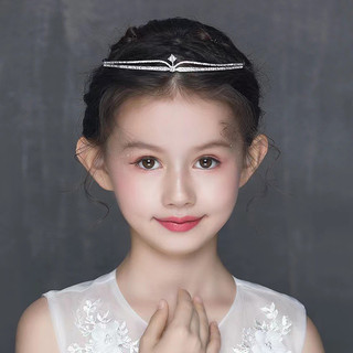 Cài vương miện công chúa đính đá lấp lánh cho bé gái hannah kids