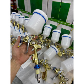 Súng Phun Sơn 1.3mm 10 lỗ  Gold ( Chuyên Màu và Bóng )MaiThànhĐạt