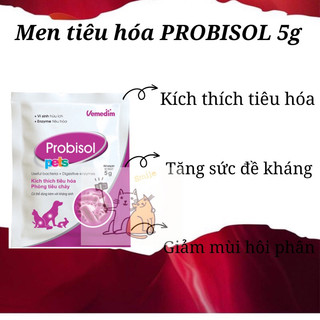 Men tiêu hóa cho chó mèo Vemedim Probisol 5g