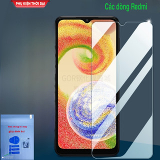 Cường lực Redmi Note 4 / 4x / Note 5 Pro / Note 8 Pro / 9 Pro / 10 Pro / Note 11 Pro / Note 11T Pro loại tốt trong suốt
