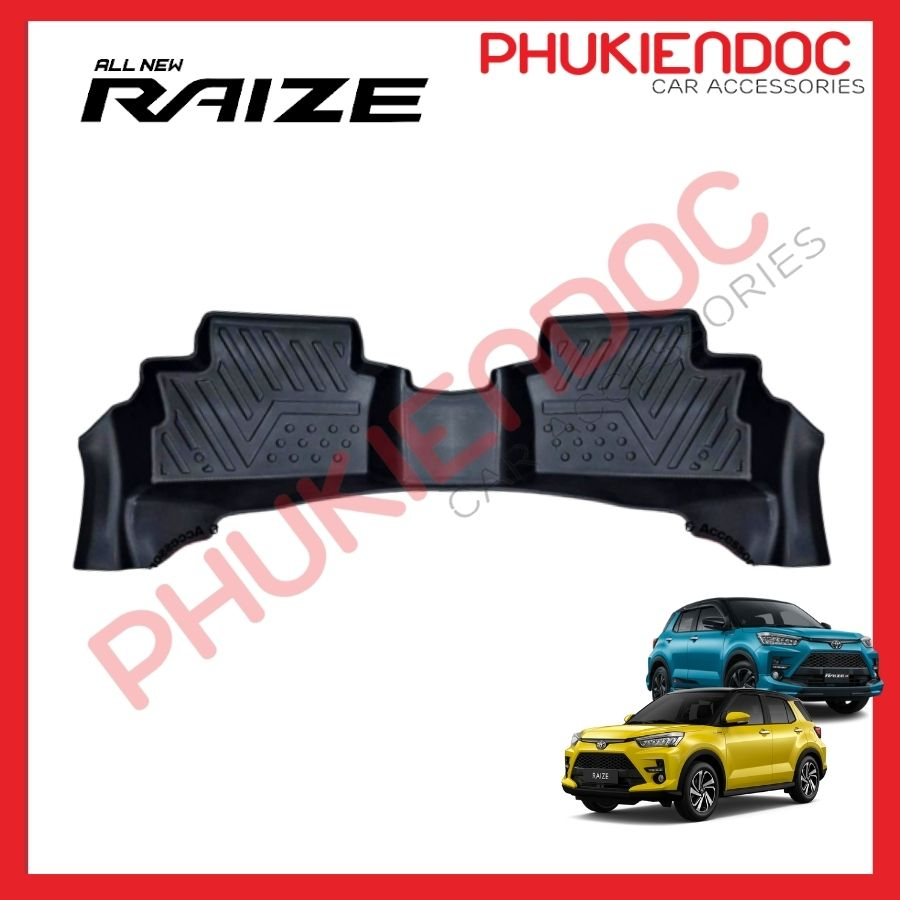 Lót sàn 5D TPV Toyota Raize 2020-2023 nhựa đúc tràn viền