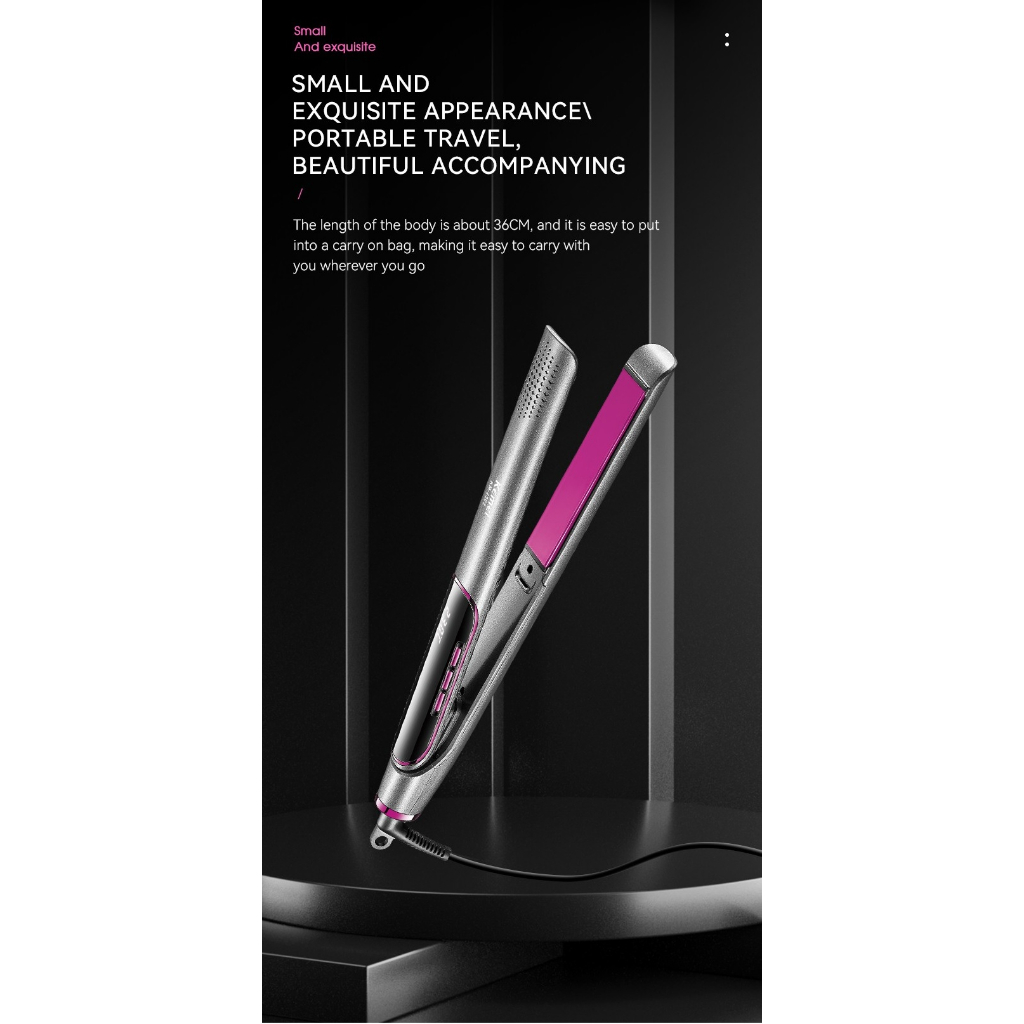 Máy Duỗi Uốn Phục Hồi Tóc Cao Cấp Kemei Km 2302 Dành Cho Salon