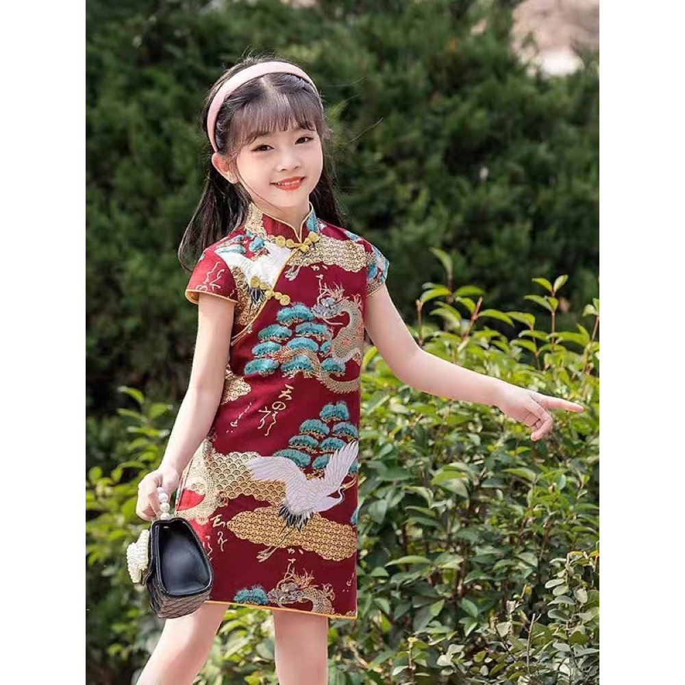 Váy Đầm Bé Gái Váy Trung Hoa Quỳnh Boutique