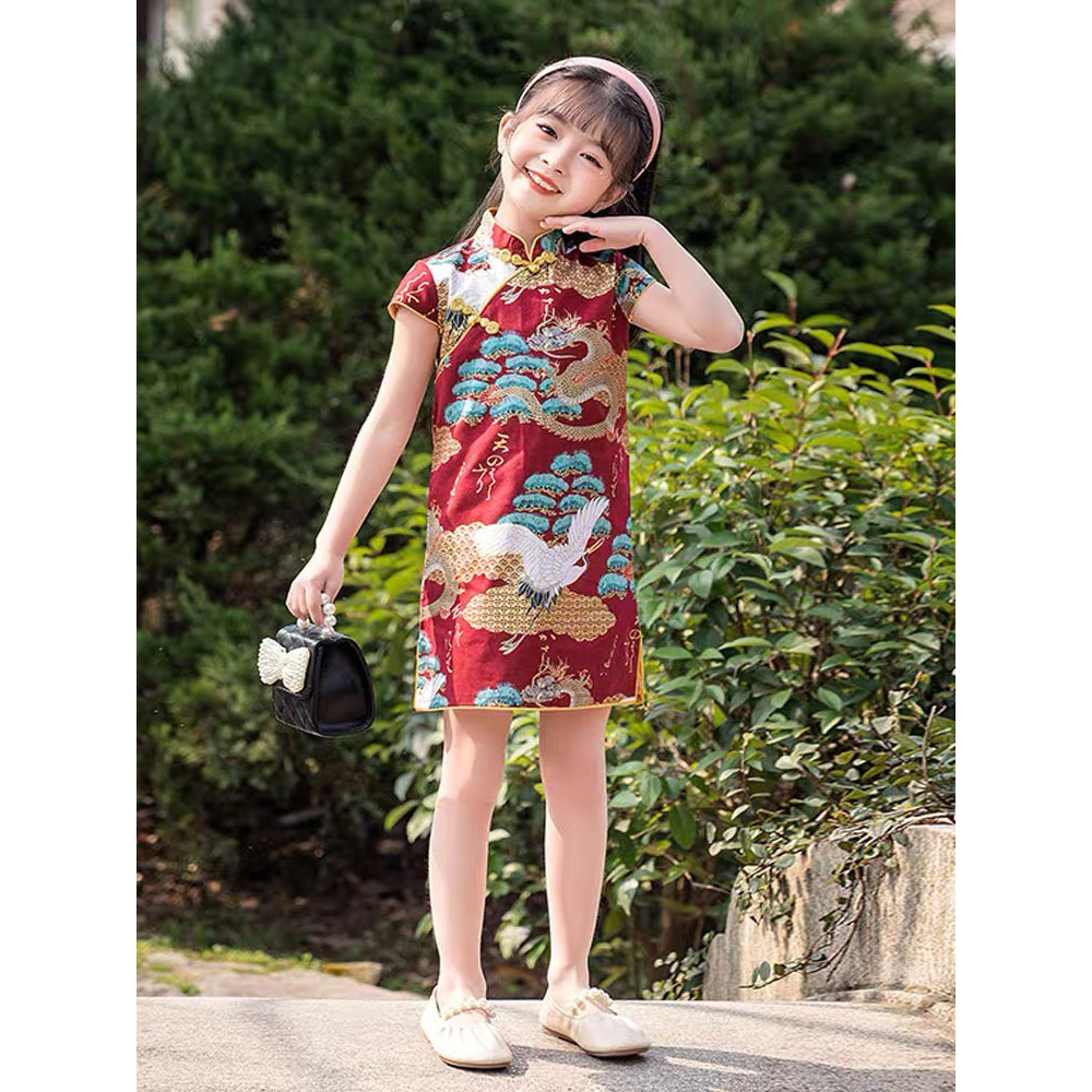 Váy Đầm Bé Gái Váy Trung Hoa Quỳnh Boutique