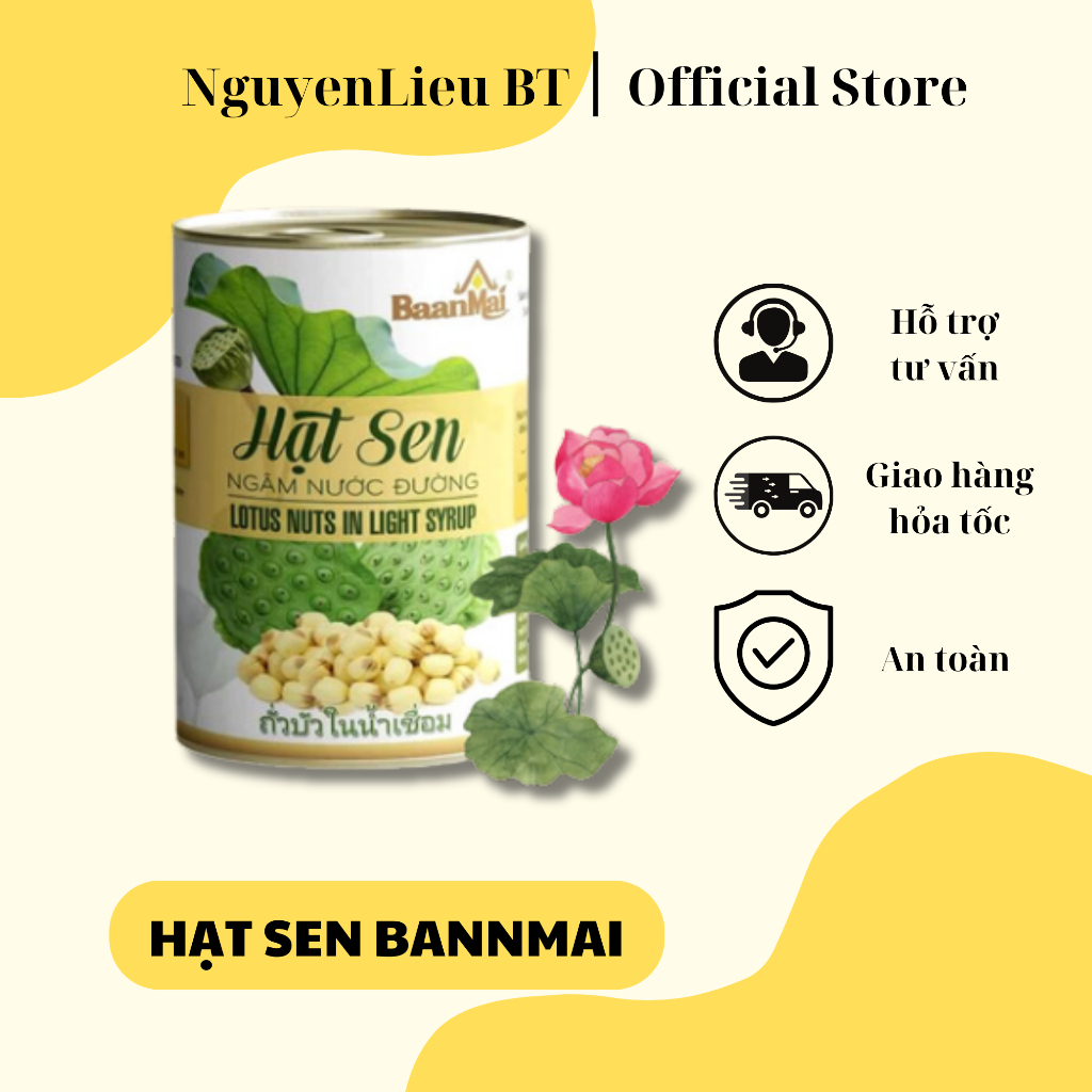 HẠT SEN NGÂM ĐƯỜNG BAN MAI
