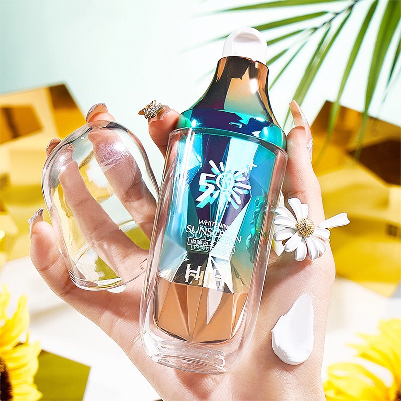 Kem Chống Nắng HIH SPF50+Nâng Tone Tự Nhiên, Dưỡng Ẩm , Làm Trắng Sáng Da