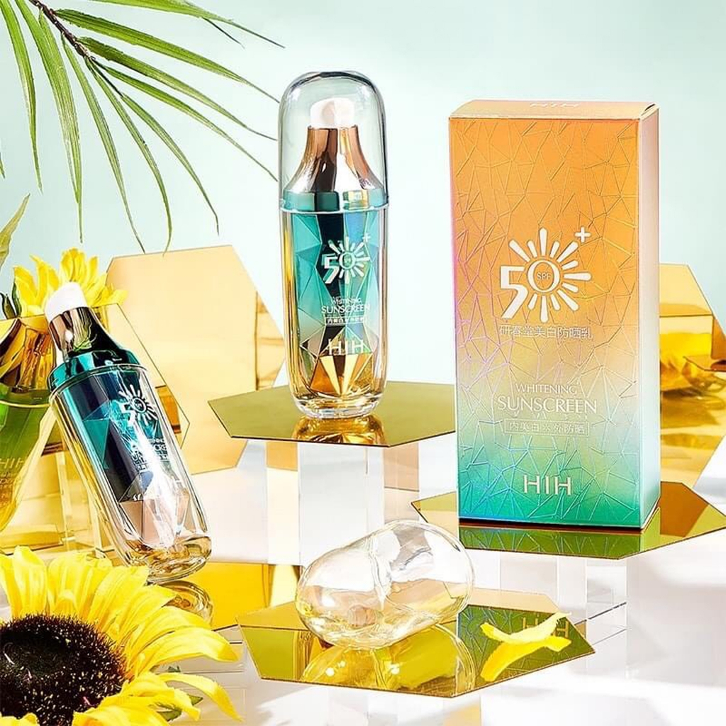 Kem Chống Nắng HIH SPF50+Nâng Tone Tự Nhiên, Dưỡng Ẩm , Làm Trắng Sáng Da