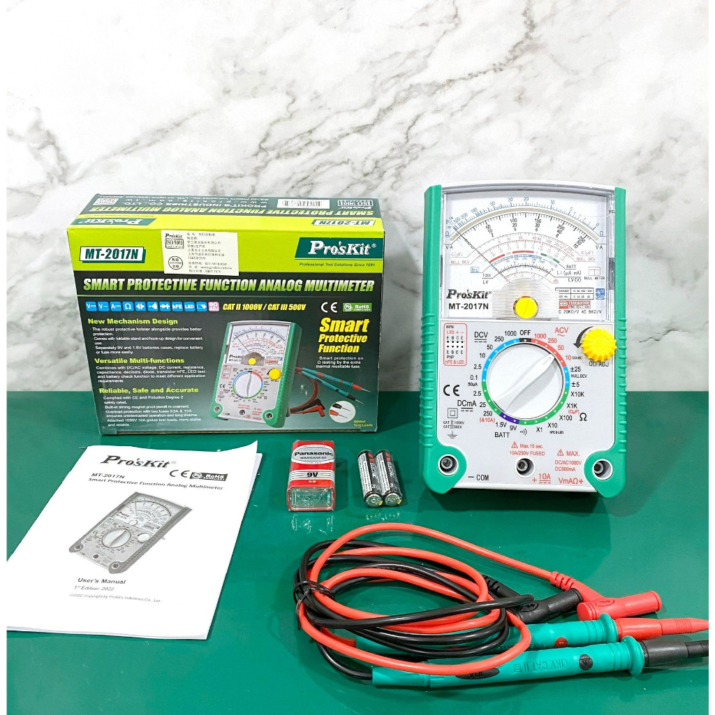 Đồng hồ Pro'sKit kim đo vạn năng MT-2017N