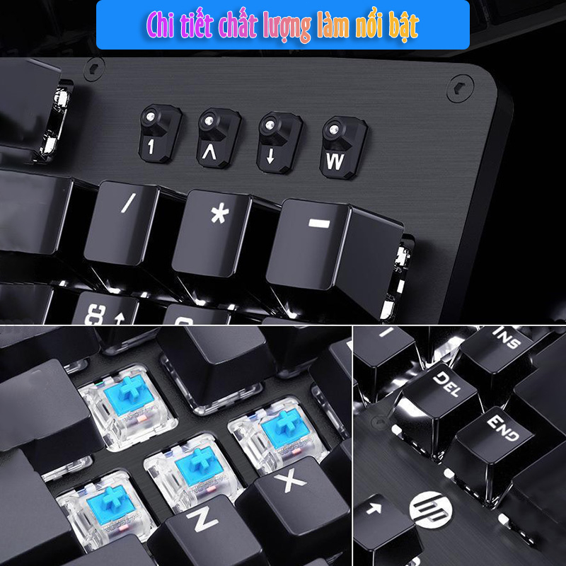 Bàn phím có dây 104 Khóa Cảm giác cơ học Đèn LED Bàn phím trò chơi Sử dụng trong văn phòng và trò chơi