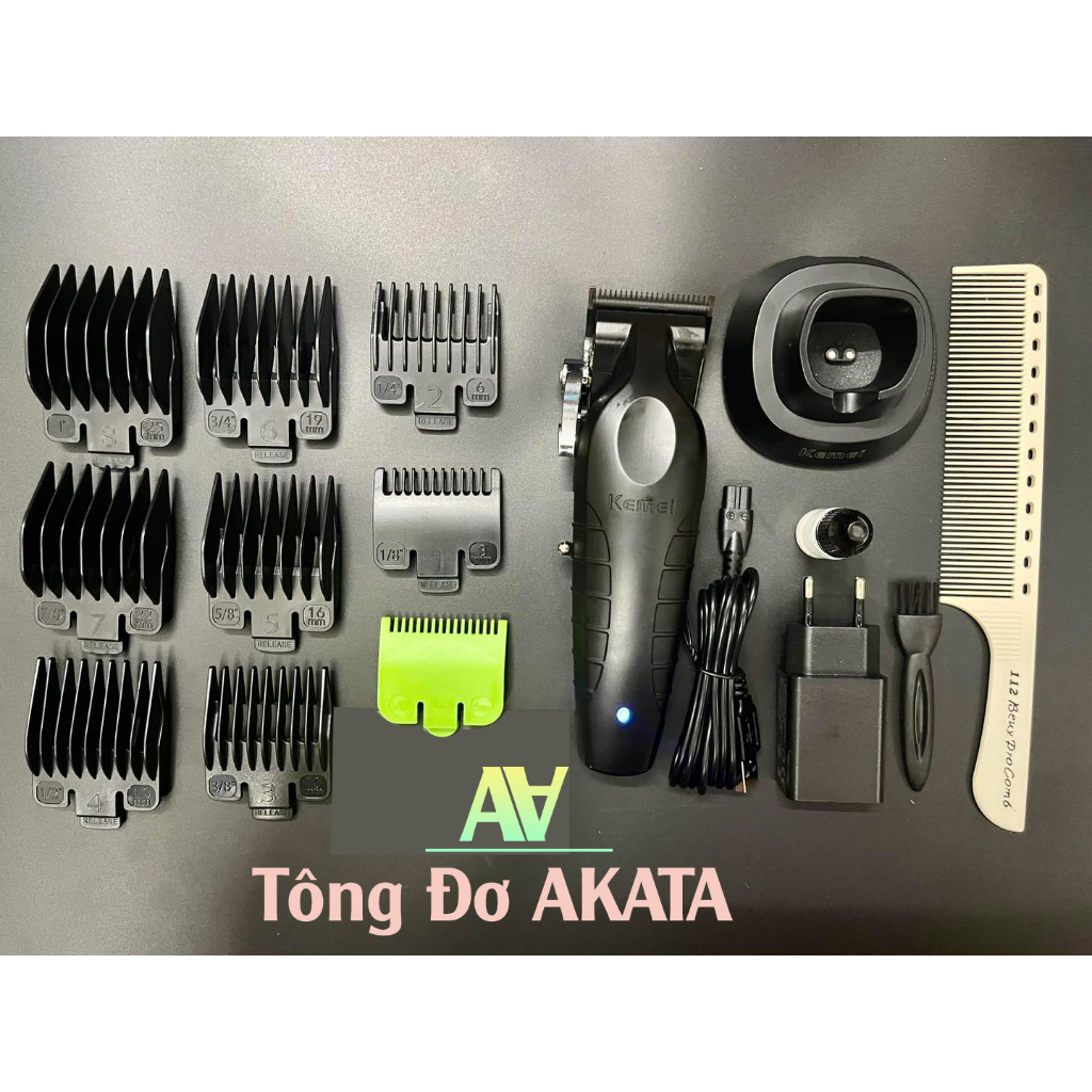 Tông đơ Kemei 2296 Và Tông đơ chấn viền Kemei 2299