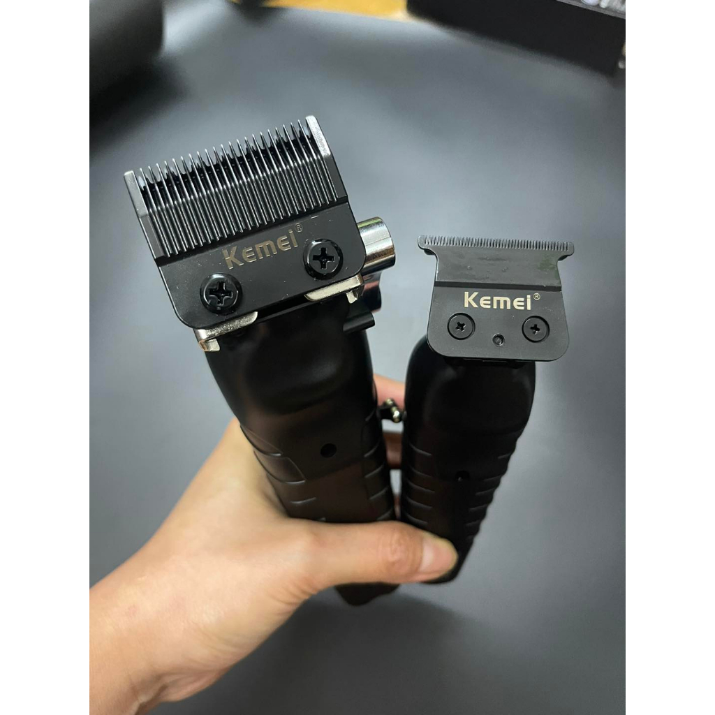 Tông đơ Kemei 2296 Và Tông đơ chấn viền Kemei 2299