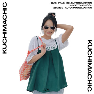 Kuchimachic - Áo hai dây Camisole chất liệu linen Kuchimade mã KU2D02
