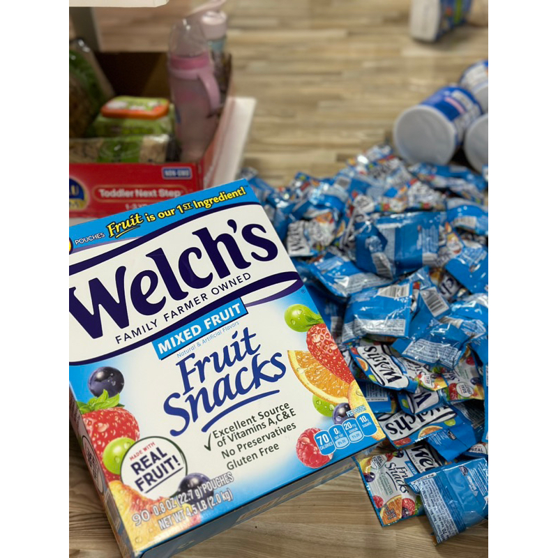 Kẹo dẻo trái cây Welch's Mỹ Air 100%