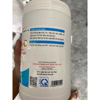 VITAMIN C 1KG , TÔM CÁ CUA ẾCH LƯƠN ỐC BABA RÙA