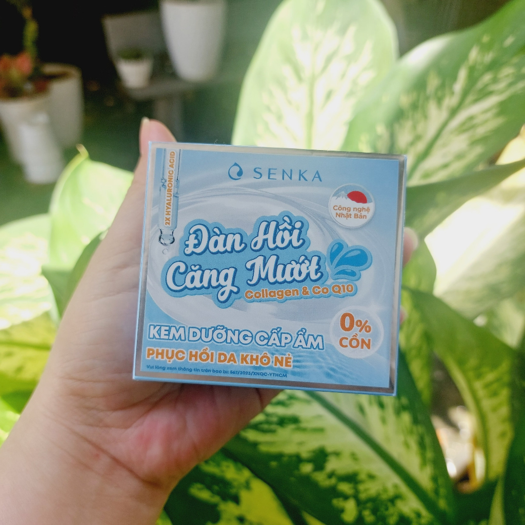 Kem dưỡng cấp ẩm chuyên sâu Senka Deep Moist Cream 50g - Doris Beauty