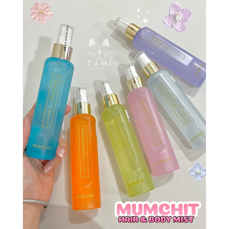 Xịt Thơm Cơ Thể & Tóc Hương Nước Hoa Mumchit Hair & Body Mist