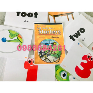 Flashcard Get Ready For Starters, Movers, Flyers