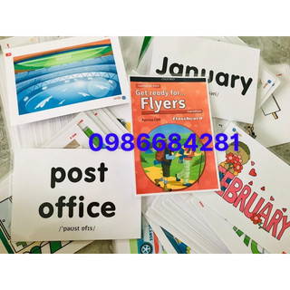 Flashcard Get Ready For Starters, Movers, Flyers