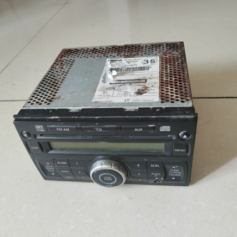 Đầu cd, radio xe Nisan