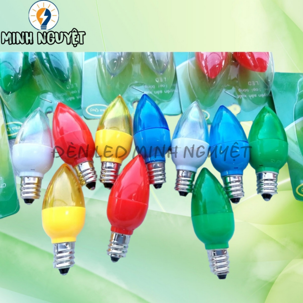 1 cặp bóng cà na ớt led