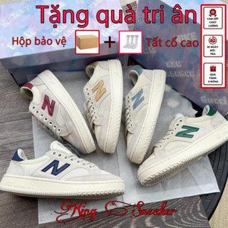Giày NB  300 crt, NB 300 đủ 3 phối màu, giày thể thao nam nữ cổ thấp, đế bệt, da lộn, bản Best full Box