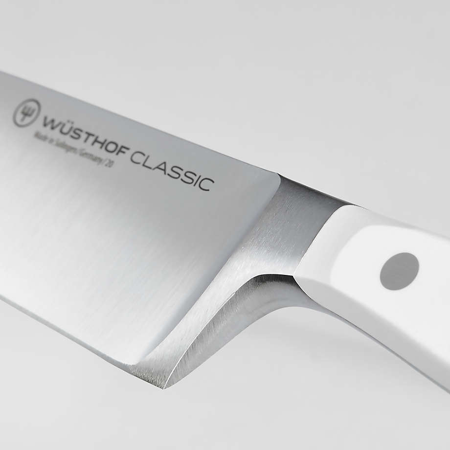 Dao thép gia cường carbon đầu bếp kiểu cổ điển Wusthof Classic White 8" Chef's Knife