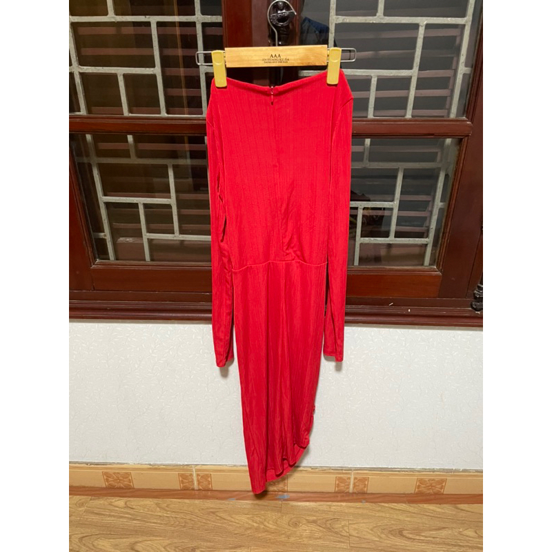👗Váy liền đỏ H&M👗Size S, cam kết chính hãng 100%