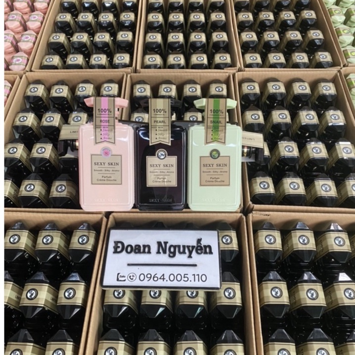 Sữa Tắm Hương Nước Hoa Pháp SEXY SKIN 600ml