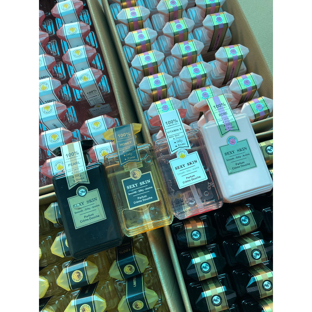 Sữa Tắm Hương Nước Hoa Pháp SEXY SKIN 600ml