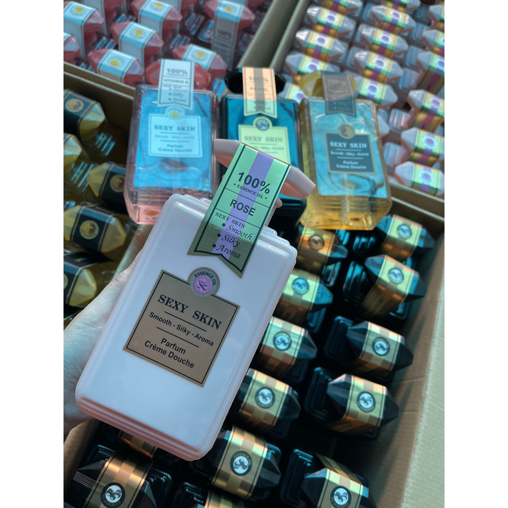 Sữa Tắm Hương Nước Hoa Pháp SEXY SKIN 600ml