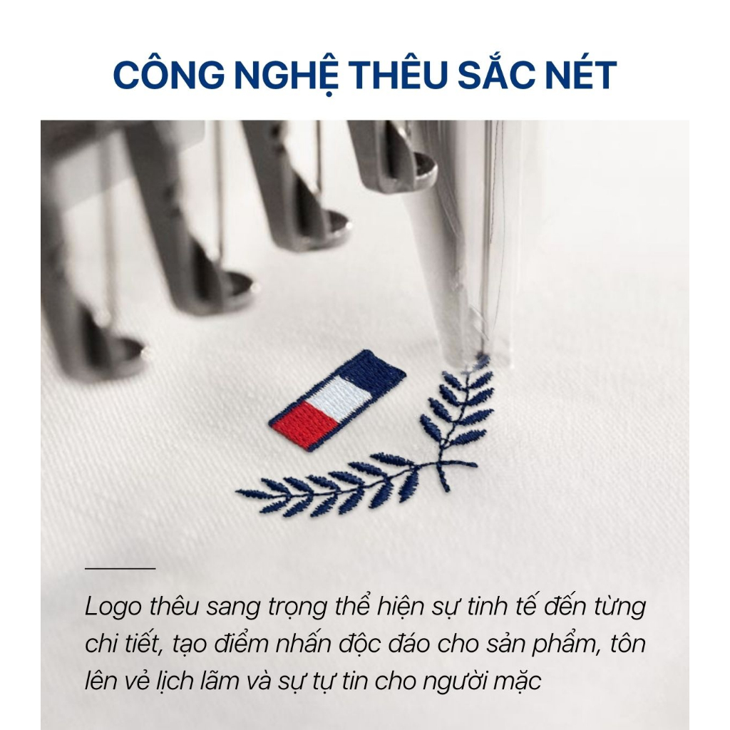 Áo Polo nam thêu cao cấp  SIXMEN VICTORY - polo vải cá sấu cotton CVC thoáng mát nam tính