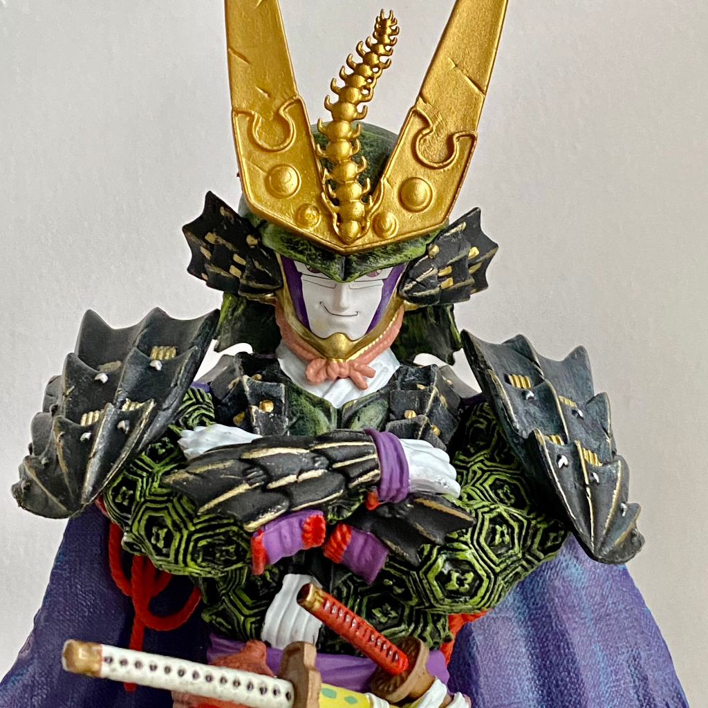 Samurai series dragonball - Mô hình Cell xên bọ hung samurai 34cm - Mô hình Broly samurai cao 33cm